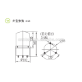 LTE-5101 30W rotary warning light dc12v/24v ac110v/220v